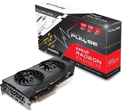 Sapphire PULSE AMD Radeon™ RX 6700 XT 12GB Graphic Card