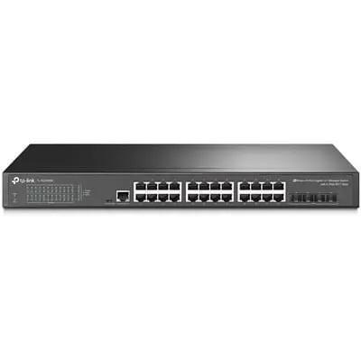 TP-Link TL-SG3428X JetStream 24-Port Gigabit L2+ Managed Switch with 4 × 10G SFP+ Slots