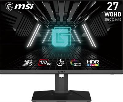 MSI G272QPF 27″ WQHD 170Hz Rapid IPS Gaming Monitor