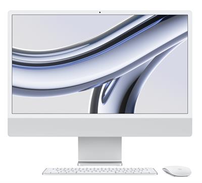 Apple iMac 24 Inch M3 MQRK3 8 Core CPU 10 Core GPU 8GB Ram 512GB SSD Silver