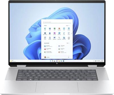 HP Envy X360 16-AC0023DX 2-in-1 Laptop Intel Core Ultra 7 155U, 16GB DDR5, 1TB SSD, Intel Iris Xe Graphics, 16" WUXGA IPS Touch Screen, Backlit Keyboard, Windows 11 Home, Glacier Silver