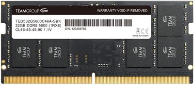 TeamGroup Elite 32GB DDR5 5600MHz SO-DIMM Ram