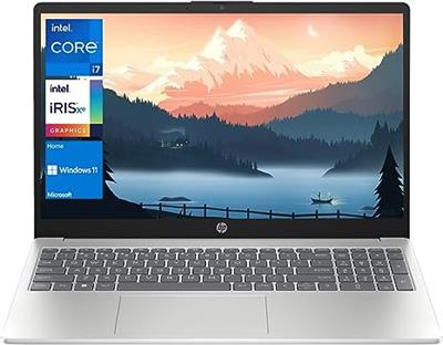 HP 15S-FD0110TU Laptop 13th Gen Core i7-1355U, 16GB DDR4, 512GB SSD, Intel Iris Xe Graphics, 15.6" FHD IPS, Windows 11 Home, Silver