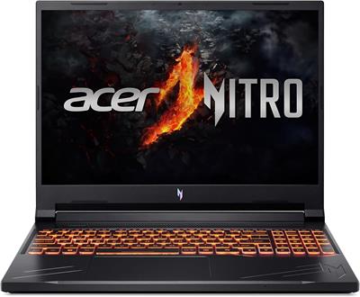 Acer Nitro V 16 ANV16-41-R34Z Gaming Laptop AMD Ryzen 7-8845HS, 16GB DDR5, 512GB SSD, NVIDIA RTX 4050 6GB Graphics, 16" WUXGA IPS 165Hz, Windows 11 Home, Black, 1 Year Local Warranty