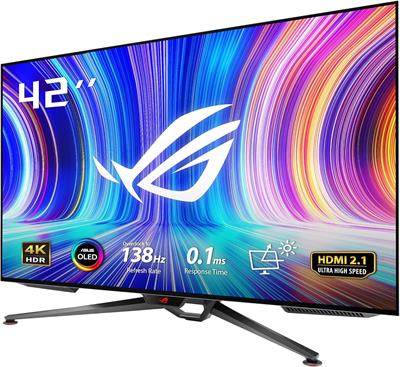 ASUS ROG Swift 41.5” 4K PG42UQ OLED Gaming Monitor