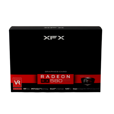 XFX AMD Radeon RX 580 8GB GDDR5 Graphic Card Certified Refurbished