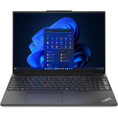 Lenovo Thinkpad E16 Gen 2 Intel Core Ultra 5-125U, 8GB DDR5, 512GB SSD, Integrated Intel® Graphics, 16" WUXGA IPS Display, DOS