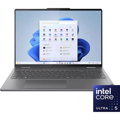 Lenovo Yoga 7i 2 in 1 16IML9 2K Touch AI Laptop, Intel Core Ultra 5-125U, 16GB DDR5, 512GB SSD, Backlit Keyboard, 16" WUXGA IPS Touchscreen Display, Fingerprint Reader, Windows 11 Home