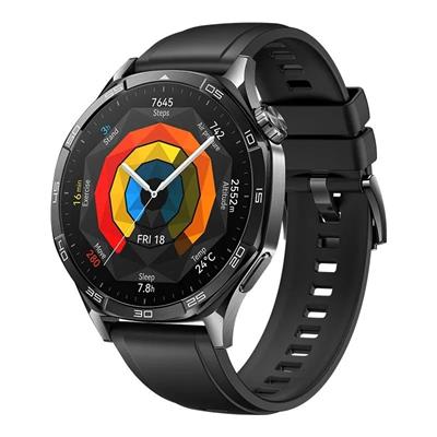 Huawei GT5 46mm Bluetooth Smart Watch - Black/Brown