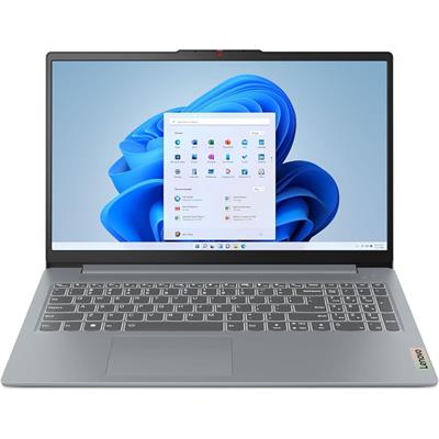 Lenovo Ideapad Slim 3 15AMN8 Laptop - AMD Ryzen 3-7320U, 8GB DDR5, 256GB SSD, Integrated AMD Radeon 610M Graphics, 15.6" FHD IPS, DOS, Arctic Grey