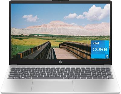 HP 15t-FD000 Laptop 13th Gen Intel Core i5-1334U, 8GB DDR4, 256GB SSD, Intel Iris Xe Graphics, 15.6" HD, Windows 11 Home, Silver