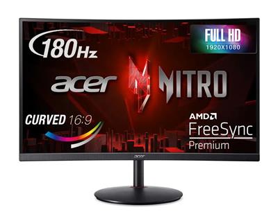 Acer Nitro XZ271 P3 27" FHD 180Hz Curved Gaming Monitor