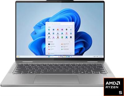 Lenovo Yoga 7 X360 2-in-1 14" 2K Touchscreen Laptop AMD Ryzen 5-8640HS, 8GB DDR5, 512GB SSD, AMD Radeon Graphics, 14" WUXGA IPS 60Hz Touch Screen, Windows 11 Home