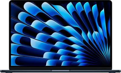 Apple Macbook Air 15.3" MW1L3 Apple M4 Chip, 10 core CPU, 10 core GPU, 16GB Ram, 256GB SSD, 15.3" Liquid Retina display, mac OS, Midnight