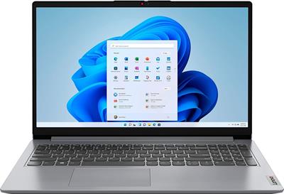 Lenovo Ideapad 1 Laptop AMD Ryzen 7-5700U, 16GB DDR4, 512GB SSD, AMD Radeon Graphics, 15.6" FHD IPS Touch Screen, Windows 11 Home, Cloud Grey