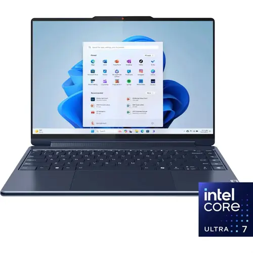 Lenovo Yoga 9 2 in 1 141MH9 Laptop Intel Core Ultra 7-155U, 16GB DDR5, 1TB SSD, Intel Arc Graphics, 14" WQXGA 2.8k OLED Touch, Backlit Keyboard, Windows 11 Home, Cosmic Blue