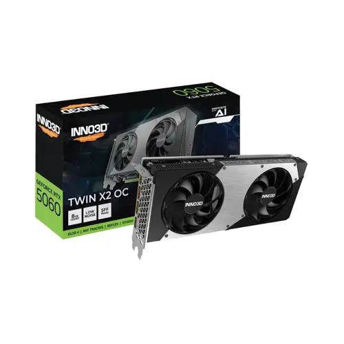 INNO3D GeForce RTX 5060 TWIN X2 OC 8GB Graphic Card
