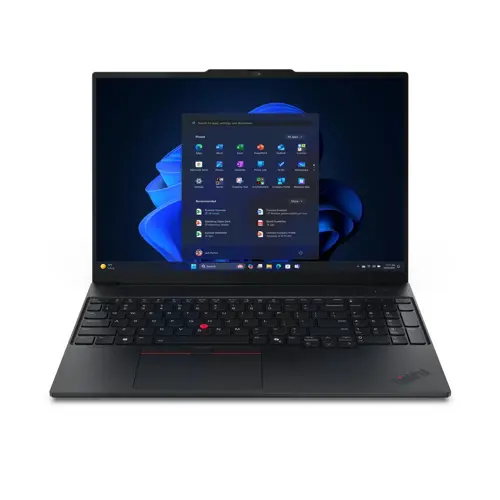 Lenovo Thinkpad E14 Gen 7 Laptop Intel Core Ultra 5 225U, 8GB DDR5, 512GB SSD, Integrated Intel Graphics, 14" WUXGA IPS 60Hz, DOS, Black