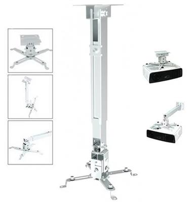 Projector Ceiling Mount Kit (Square Type) Stand 5 Feet 1.5M