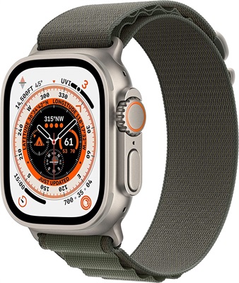 Apple Ultra Watch Orange Alpine / Green Alpine