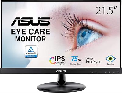 Asus VP229HE 21.5 inch FHD IPS 75Hz Monitor