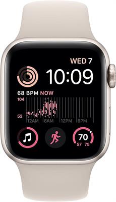 Apple Watch SE (2nd Gen) 40mm Smart Watch Starlight/ Grey