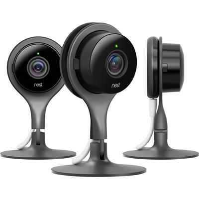 Google Nest Cam Indoor Security Cameras (3-Pack) 