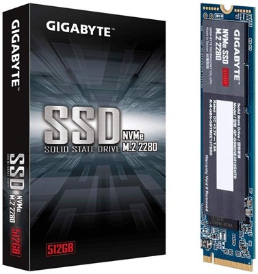 Gigabyte NVMe 512GB M2 SSD GP-GSM2NE3512GNTD