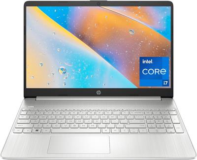 HP 15S-FQ2653TU Laptop 11th Gen Core i7-1165G7, 8GB DDR4, 512GB SSD, Intel Iris Xe Graphics, 15.6" FHD, Windows 11, 1 Year Local Warranty