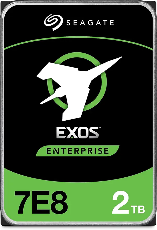 Seagate Exos 2TB 7200RPM SATA III Enterprise Hard Drive