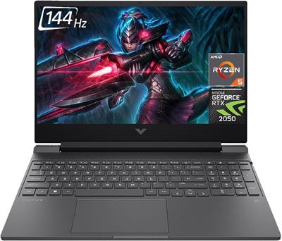 HP Victus 15-FB1000CA Gaming Laptop AMD Ryzen 5 7535HS, 16GB DDR5, 1TB SSD, NVIDIA RTX 2050 4GB Graphics, 15.6" FHD IPS 144Hz, Windows 11 Home