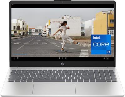 HP 15-FD0229NIA 13th Gen Core i7-1355U, 8GB DDR4, 512GB SSD, Intel Iris Xe Graphics, Backlit Keyboard, 15.6" FHD, DOS