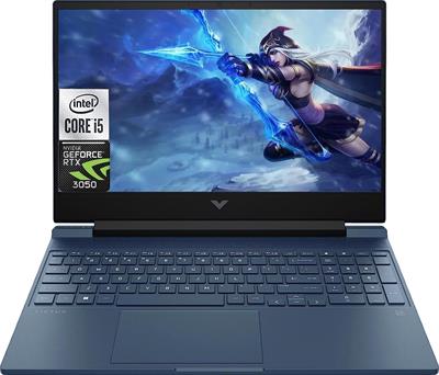 HP Victus 15-FA1093DX Gaming Laptop 13th Gen Core i5-13420H, 8GB DDR4, 512GB SSD, NVIDIA RTX 3050 6GB Graphics, Backlit Keyboard, 15.6" FHD IPS 144Hz, Windows 11 Home
