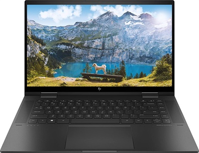 HP Envy X360 15-EY0013DX AMD Ryzen 5-5625U, 8GB DDR4, 256GB SSD, AMD Radeon Graphic,15.6" Touch Convertible, Backlit Keyboard, Windows 11 Home, NightFall Black