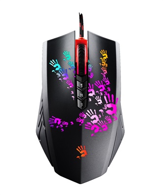 A4tech Bloody A60 Light Strike 6200 CPI Ultra Core Activated Drag Click Gaming Mouse