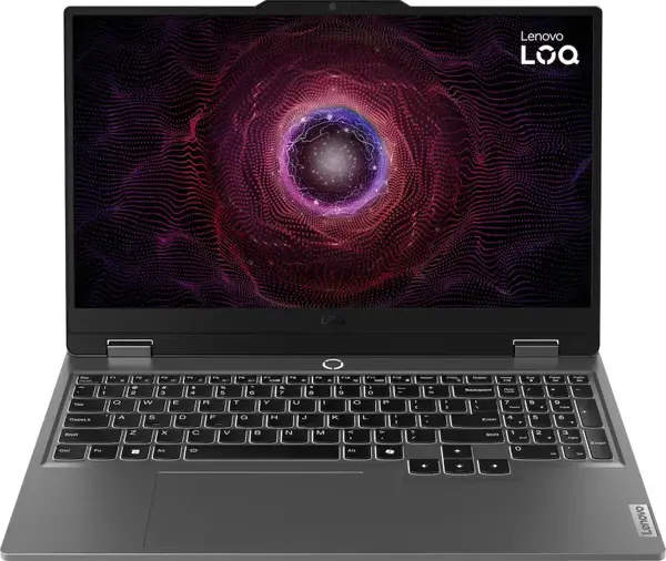 Lenovo LOQ 15 Gaming Laptop AMD Ryzen 5 7235HS, 12GB DDR5, 512GB SSD, NVIDIA RTX 4050 6GB Graphics, 15.6" FHD IPS 144Hz, Windows 11 Home, Luna Gray 