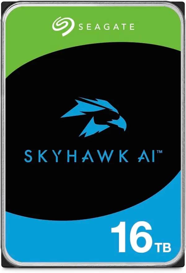 Seagate Skyhawk AI 16TB Surveillance Hard Drive