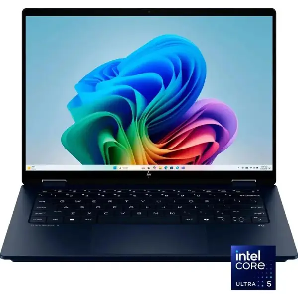 HP Omnibook X Flip X360 14-FM0013DX 2 in 1 Laptop Intel Core Ultra 5 226V, 16GB DDR5, 512GB SSD, Intel Arc 130V Graphics, 14" 2K OLED IPS Touchscreen, Windows 11 Home, Atmospheric Blue