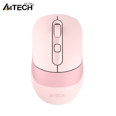 A4tech Fstyler FB10C Dual Mode Bluetooth / 2.4G Wireless Rechargeable Mouse Baby Pink