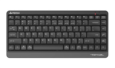 A4tech Fstyler FBK11 Dual Mode Bluetooth / 2.4G Wireless Keyboard Easy-Switch up to 4 Devices for Windows, Mac, Chrome OS, Android, iPad, iPhone, Smart TV, Apple TV