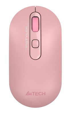 A4tech Fstyler FG20 2.4G Wireless Mouse (Pink)