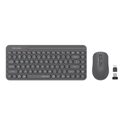 A4tech Fstyler FG3200 Air 2.4G QuietKey Compact Wireless Keyboard Mouse Combo Set