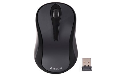A4tech G3-280N (Glossy Grey) Wireless Mouse