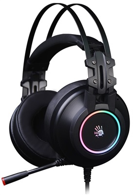 A4tech Bloody G528C Virtual 7.1 Surround Sound RGB ENC Noise Cancelling Gaming Headphone