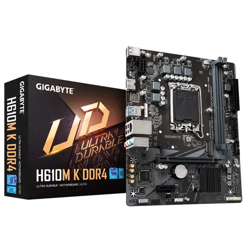 GIGABYTE Intel H610M K DDR4 Micro ATX Motherboard