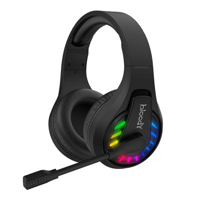 A4tech Bloody GR230 All-in-One (Bluetooth v5.2 + 2.4GHz Wireless + 3.5mm Wired Multi-Mode Connection) RGB Gaming Wireless Headset