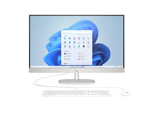 HP All-in-One 27-CR0075D Intel Core i7-1355U 16GB RAM 512GB SSD 27" FHD Touch Windows 11 Home White