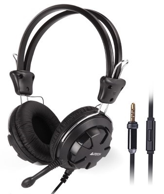 A4tech HS-28i Single-Pin Headphone for Mobile/PC/Laptop/PS4/XBOX