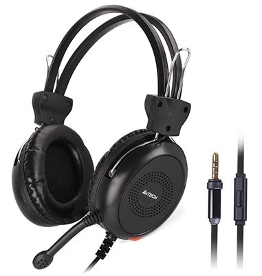 A4tech HS-30i Single-Pin Headphone for Mobile/PC/Laptop/PS4/XBOX