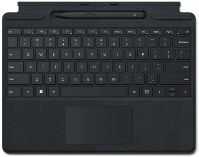 Microsoft Surface Pro Signature Keyboard + Microsoft Surface Slim Pen 2 (Black, Ice Blue, Black Forest, Sapphire, Red)